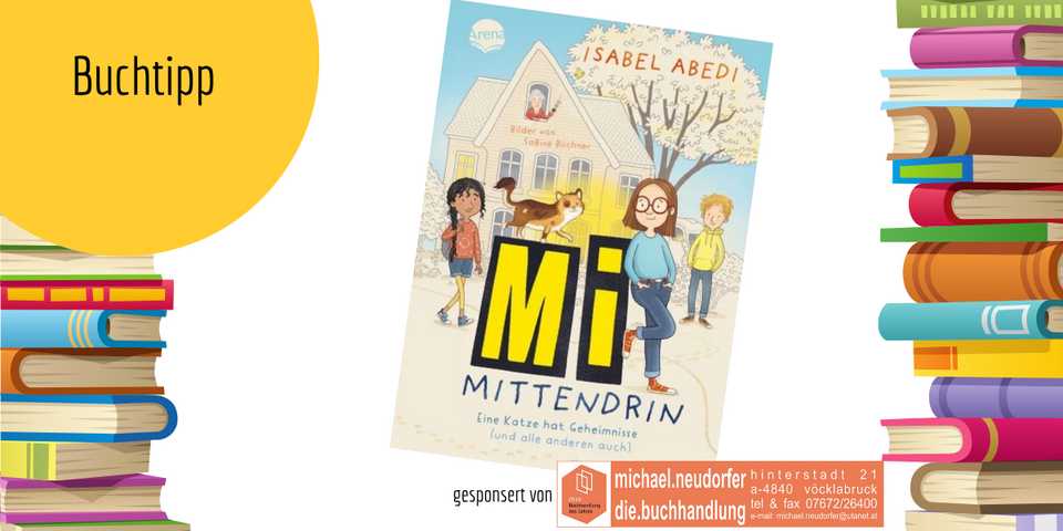 das Buch "Mi mittendrin