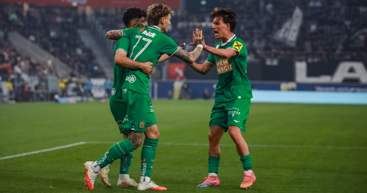 2x2 Tickets für das Bundesliga-Duell zwischen Rapid Wien und Austria Lustenau