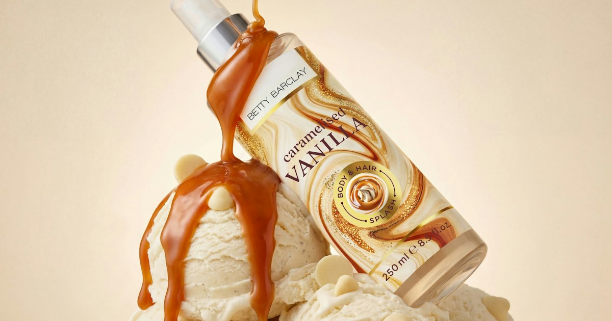 3x Betty Barclay Caramelised Vanilla Body & Hair Splash