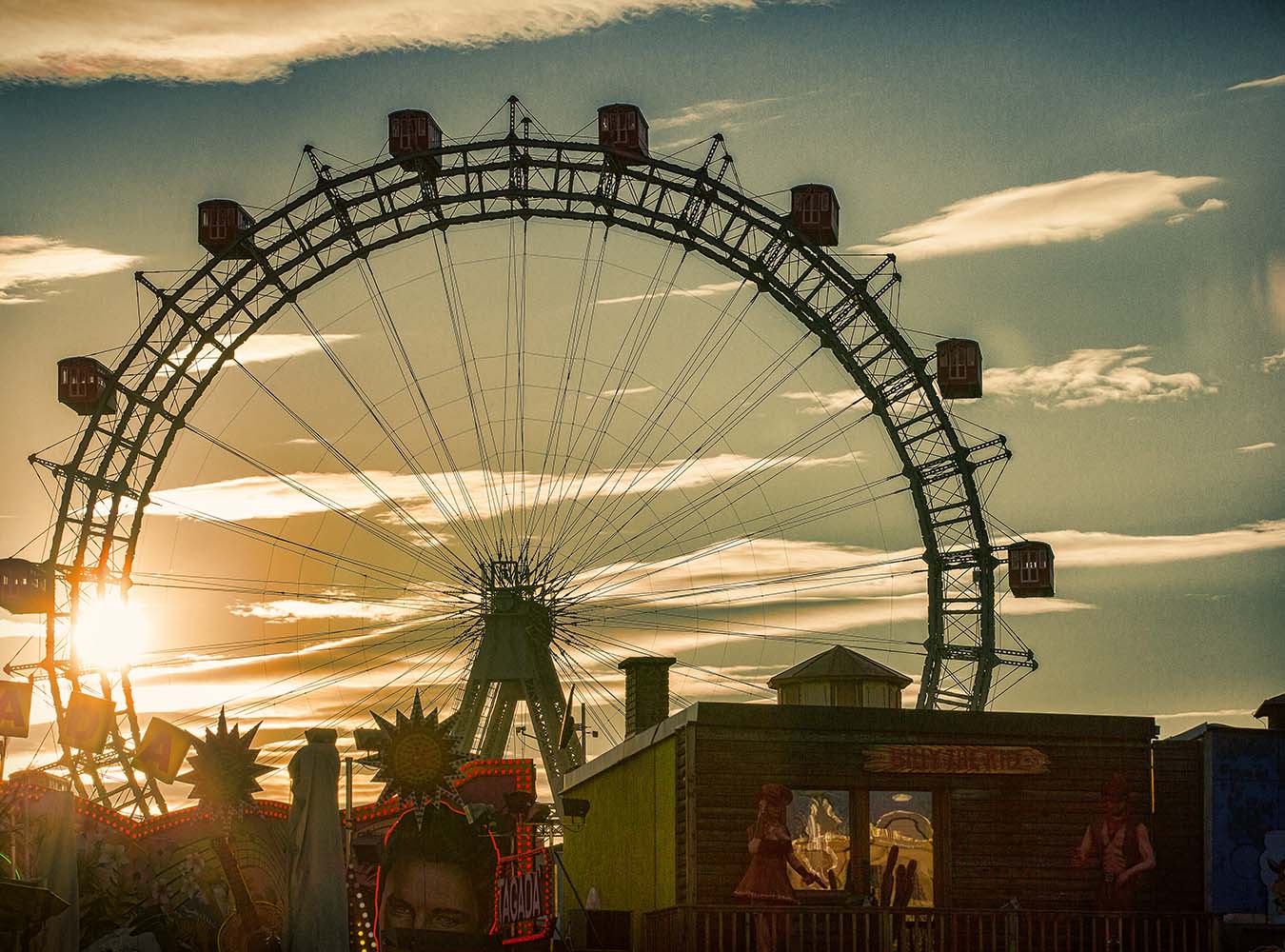 Fahrt für zwei Personen im Wiener Riesenrad