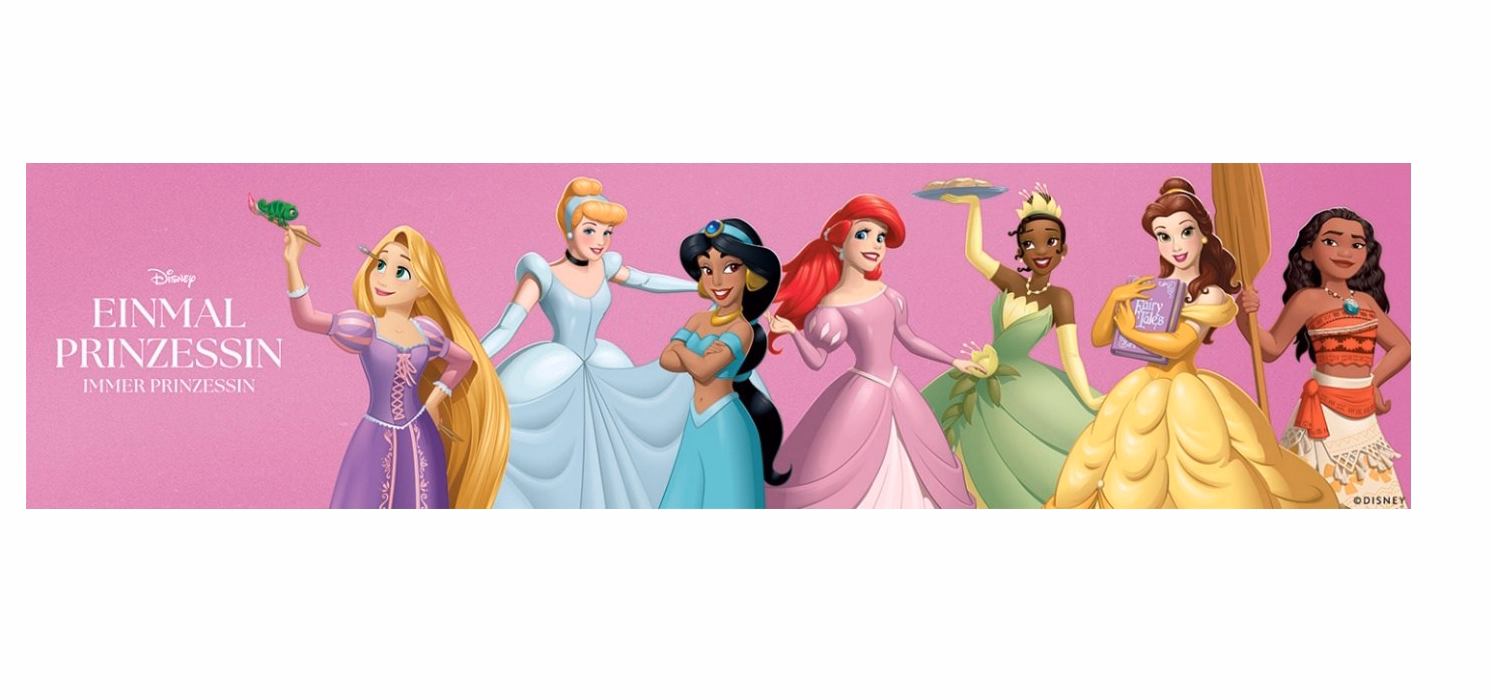 Ein zauberhaftes Disney Prinzessinnen-Paket mit vier tollen